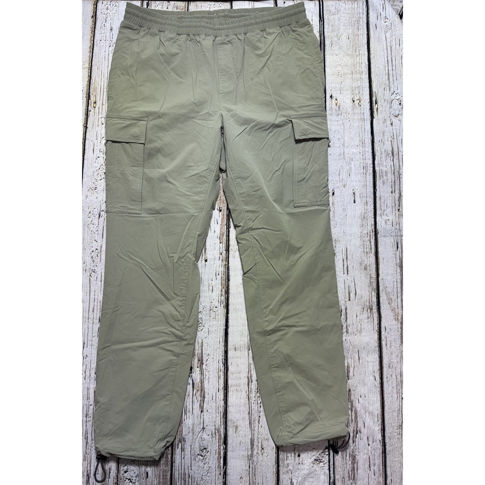 Fourlaps Mens Athletic Track Joggers Pants Tan Beige L Re Up Performance